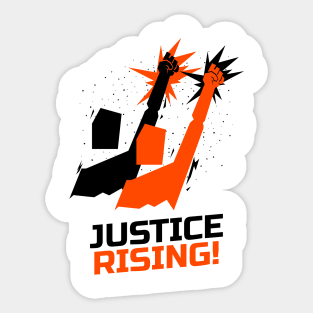 Rising Justice Sticker